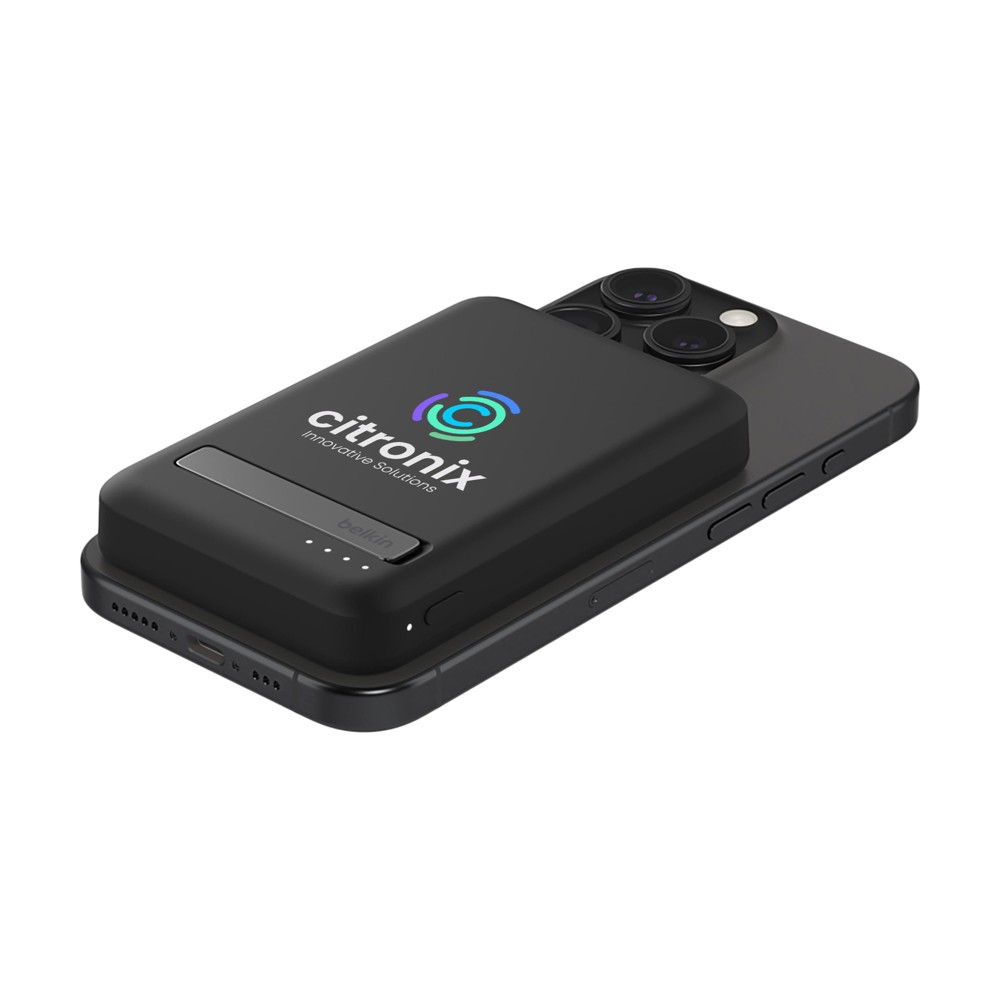 Belkin 5k Qi2 MagSafe PowerBank with Kickstand