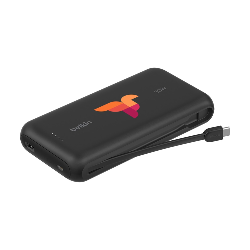 Belkin BoostCharge PowerBank 20K Integriertes Kabel