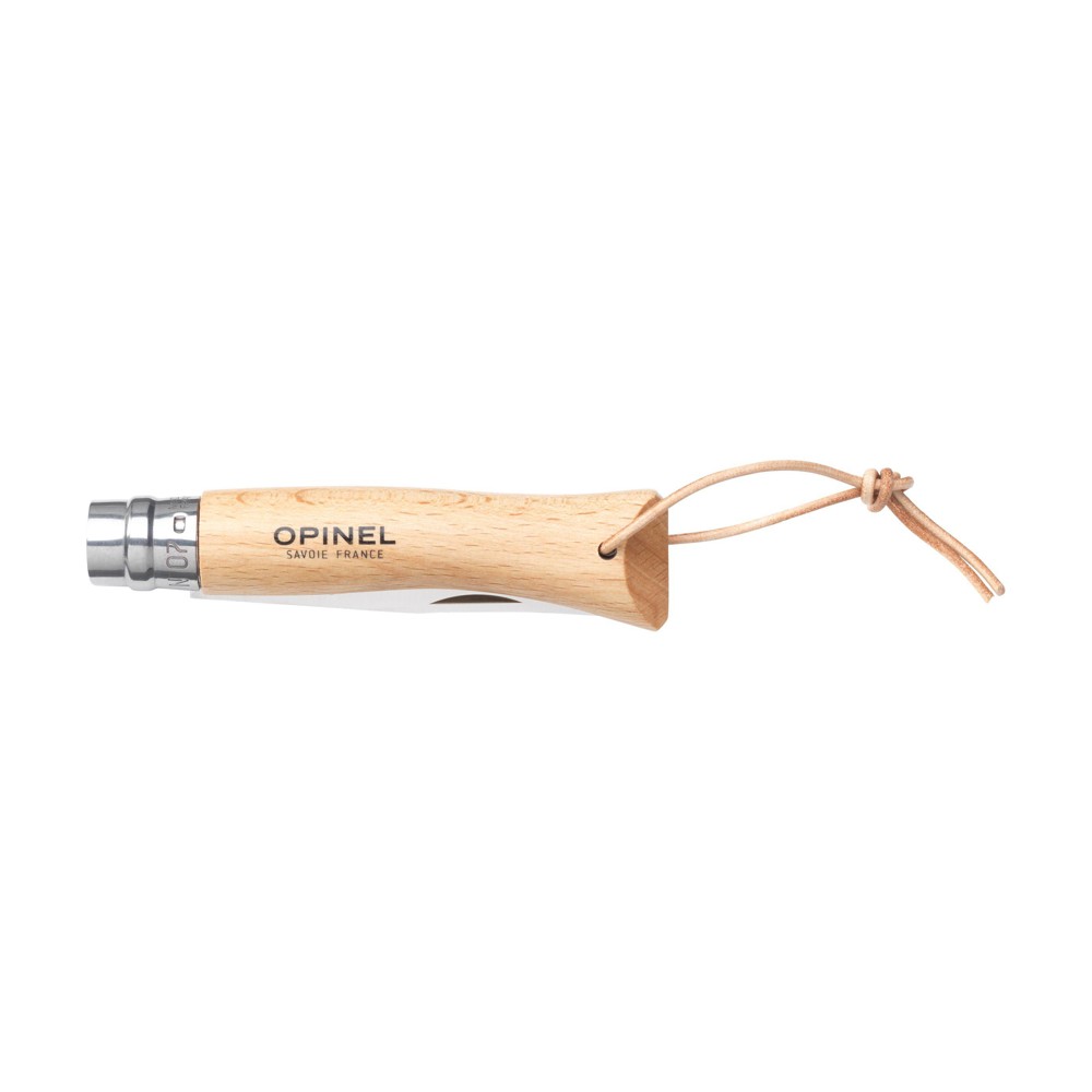 Opinel Inox No 07 Taschenmesser in einer Gürteletui