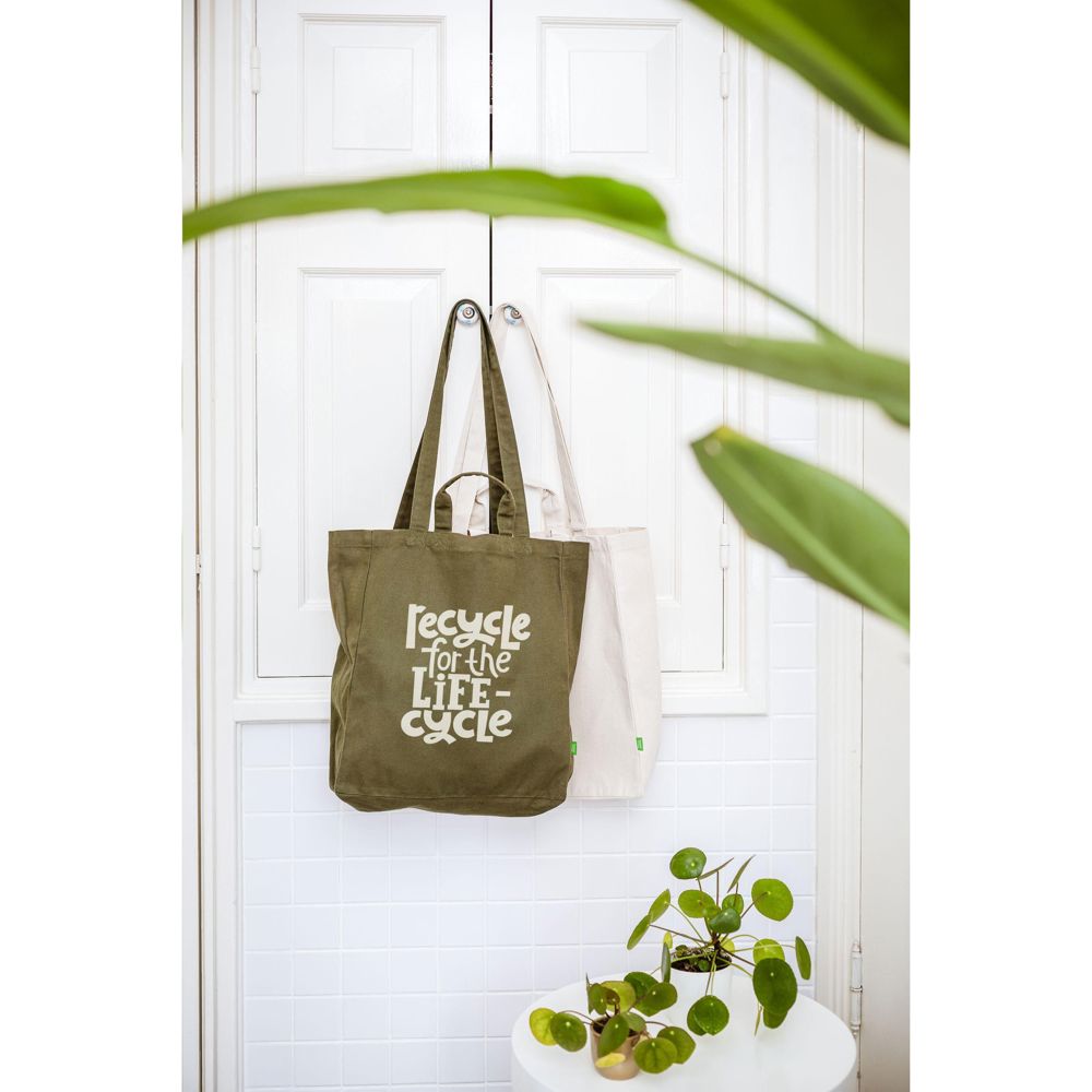Organic Cotton Canvas Tote Bag Colour (280 g/m²) Tasche