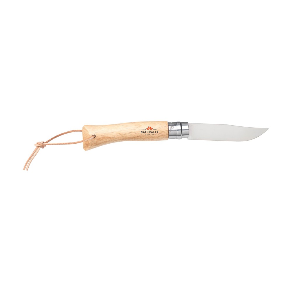 Opinel Inox No 07 Taschenmesser in einer Gürteletui