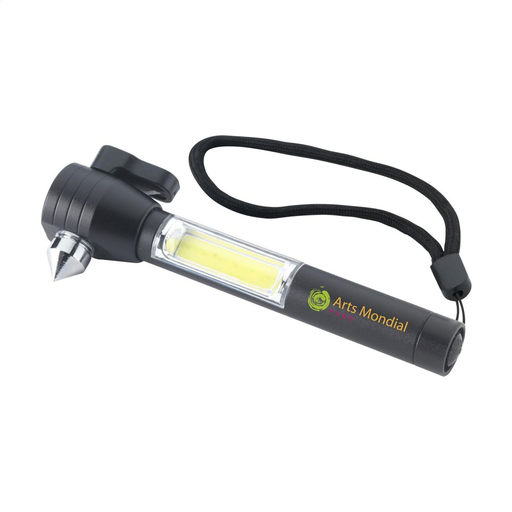 RescueHammer COB Sicherheitshammer - schwarz (± PMS Black)
