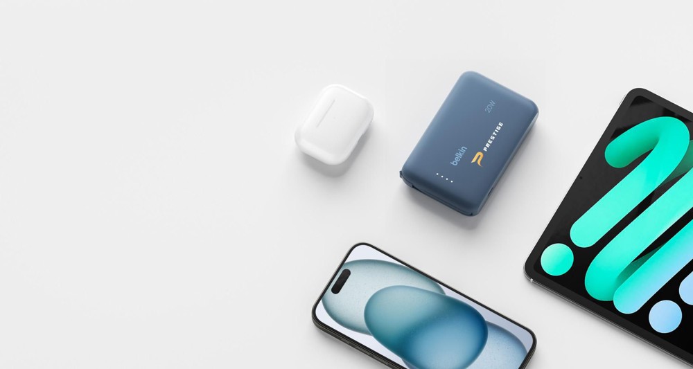 Belkin BoostCharge PowerBank 10K Integriertes Kabel