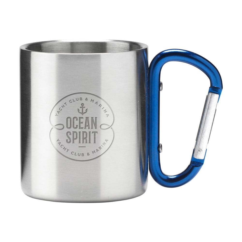 Carabiner RCS Outdoor Mug 220 ml Tasse - blau