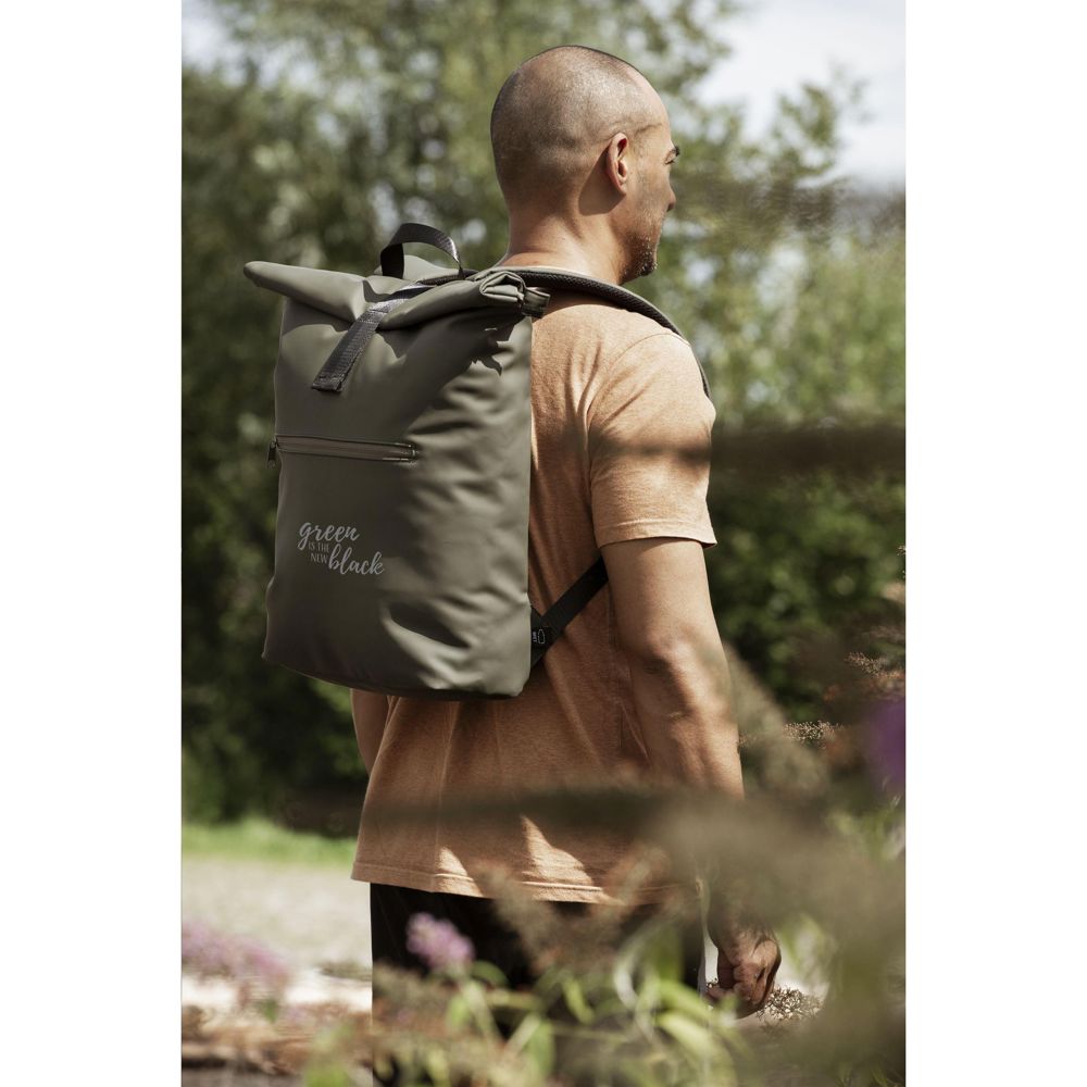 Lennon RCS Recycled Roll-Top Backpack Rucksack
