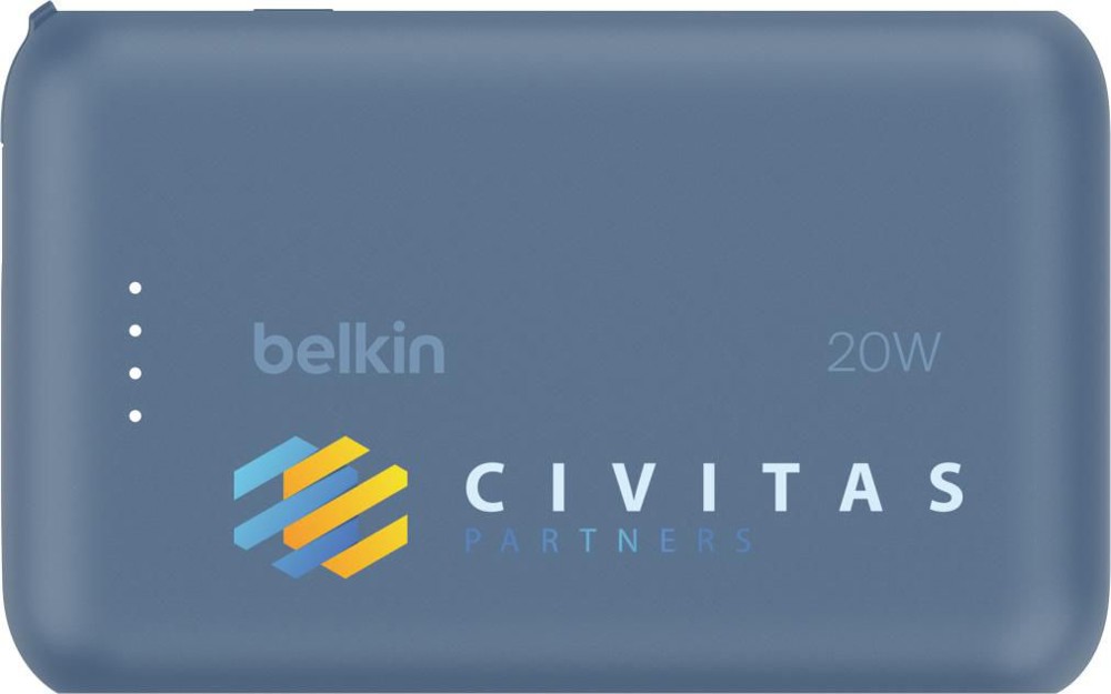 Belkin BoostCharge PowerBank 10K Integriertes Kabel
