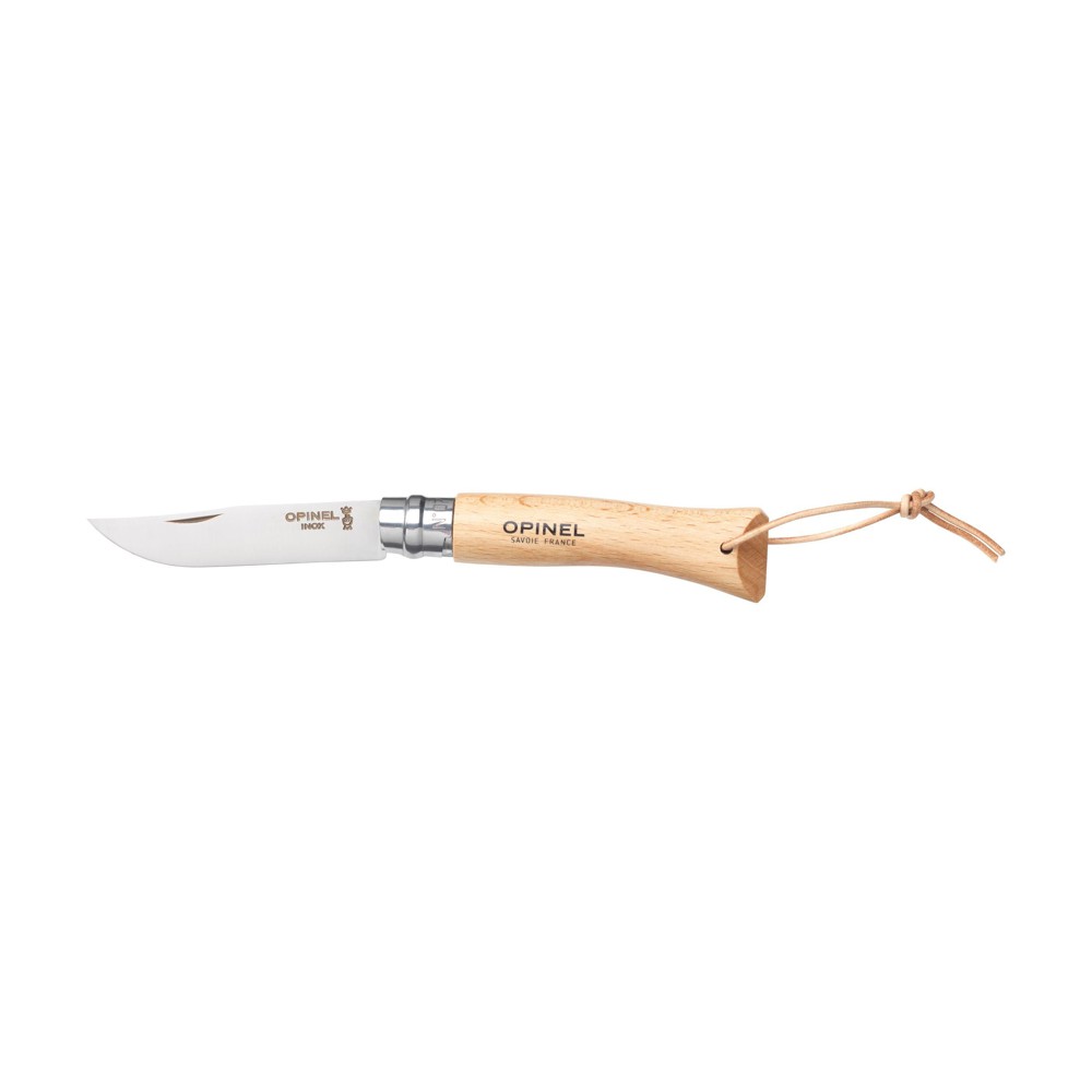 Opinel Inox No 07 Taschenmesser in einer Gürteletui